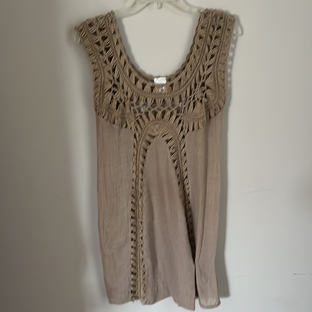 Abbepine Lace Top -Medium Marigold - Picture 8 of 8